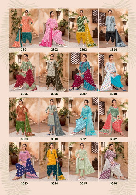 Patidar Seasons Special 38  Casual Wear Wholesale Dress Material Collection